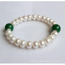 Fashion Stretched Freshwater Pearl Bracelet (EB1578)